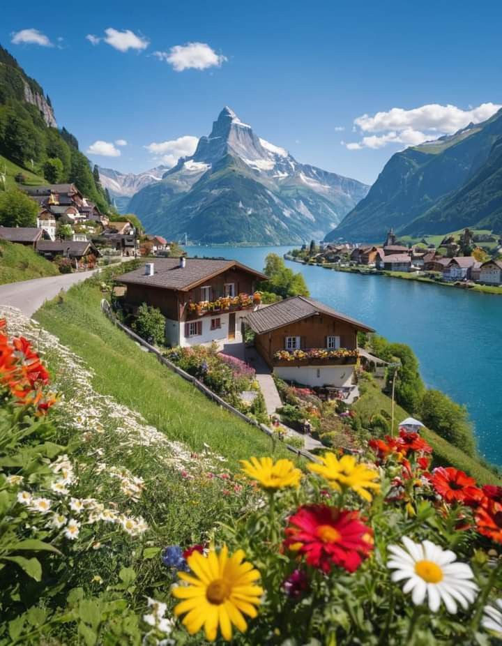 Paisagem da Suíça